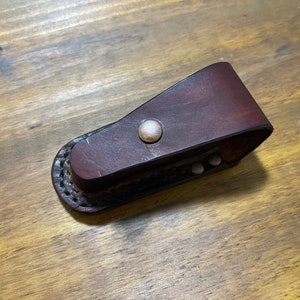 Camperman Swiss knife leather sheath.