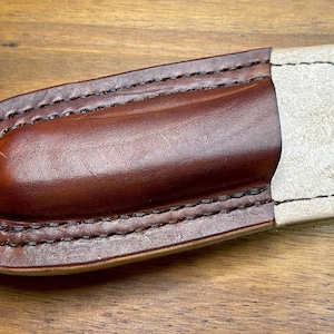 Buck 110 leather sheath