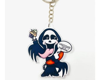 ghostface keychain