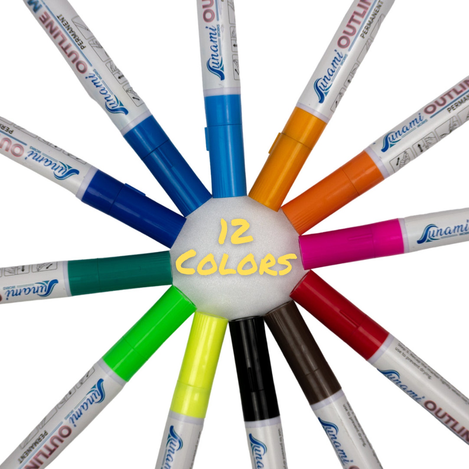 Fun Double Outline Markers Doodle Dazzle Markers Permanent Etsy