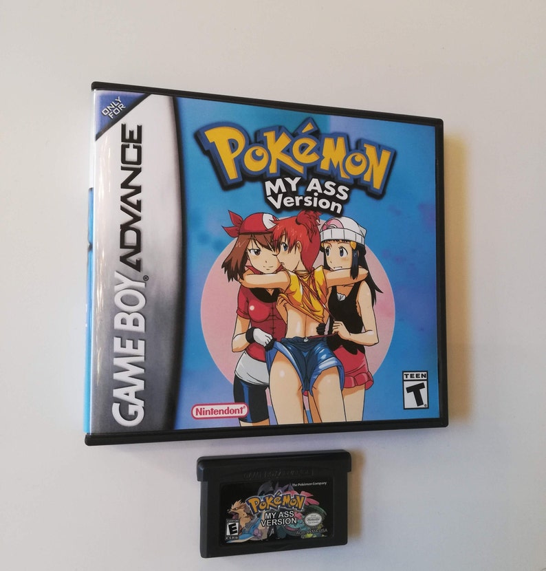 Pokemon My Ass ROM Fan Hack Custom Game Boy Advance Game image 1.