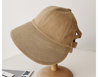 Sun hat, Straw hat, Floppy hat, Soft Brim Hat, Summer hat, Beach hat, Pony Tail Hat, UV Protection hat, Wide brim hat, Gardening hat