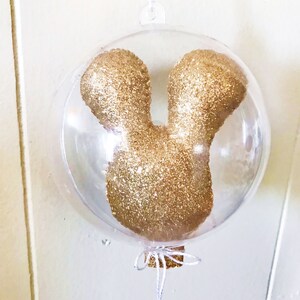 SALE Already Made Ornaments Part 1 Gold Glitter Ornam.