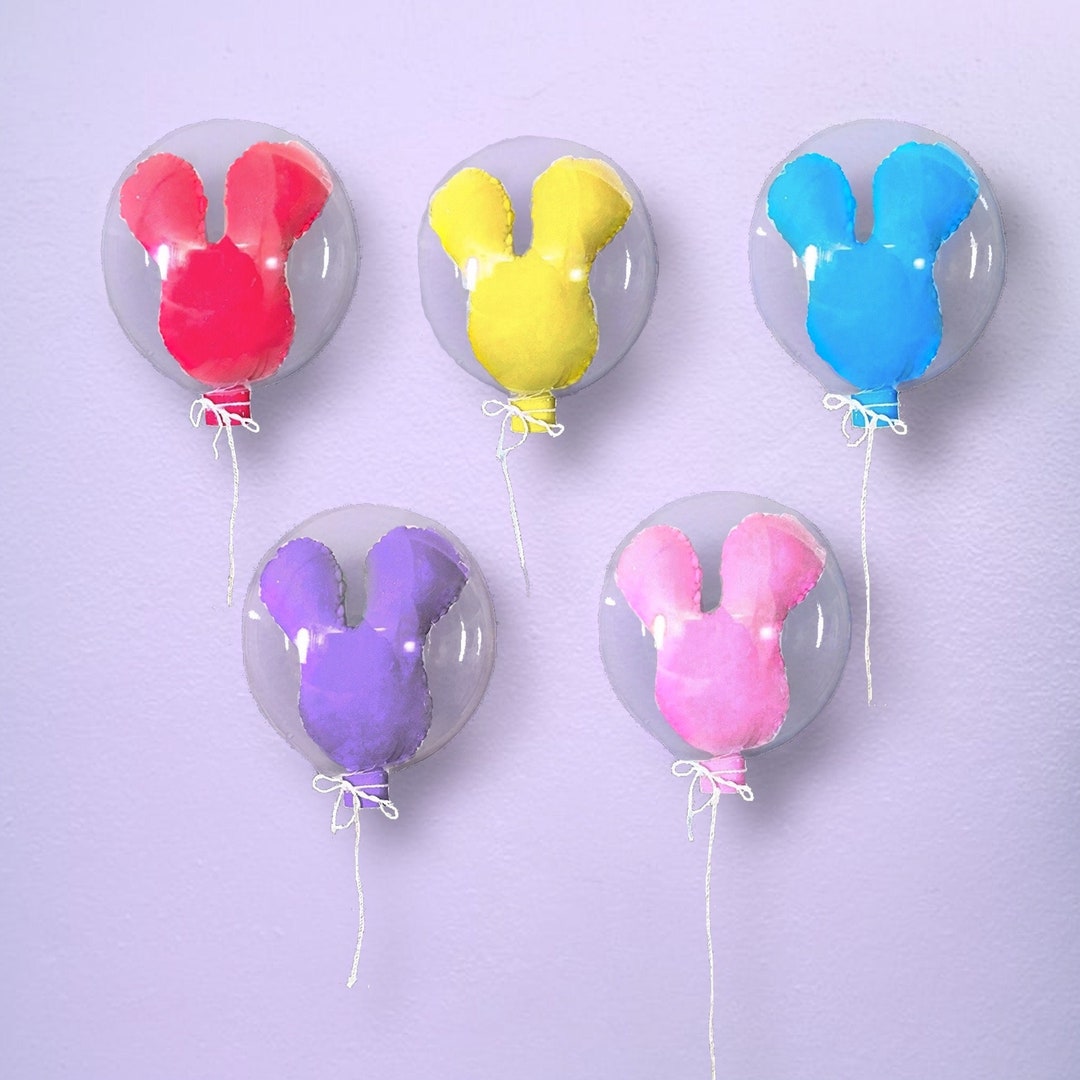 3D Mickey Balloon Wall Decor Etsy
