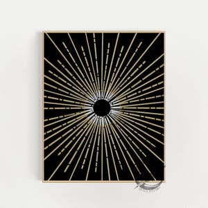 Eclipse Soleil Illustration Imprimable