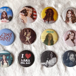 Lana Del Rey 1.5" Pinback Buttons