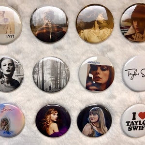 Swift Eras 1.5" Pinback Buttons