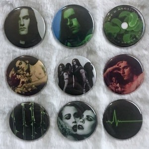 Type O- 1.5 Inch Pinback Buttons Peter Steele Gothic Metal