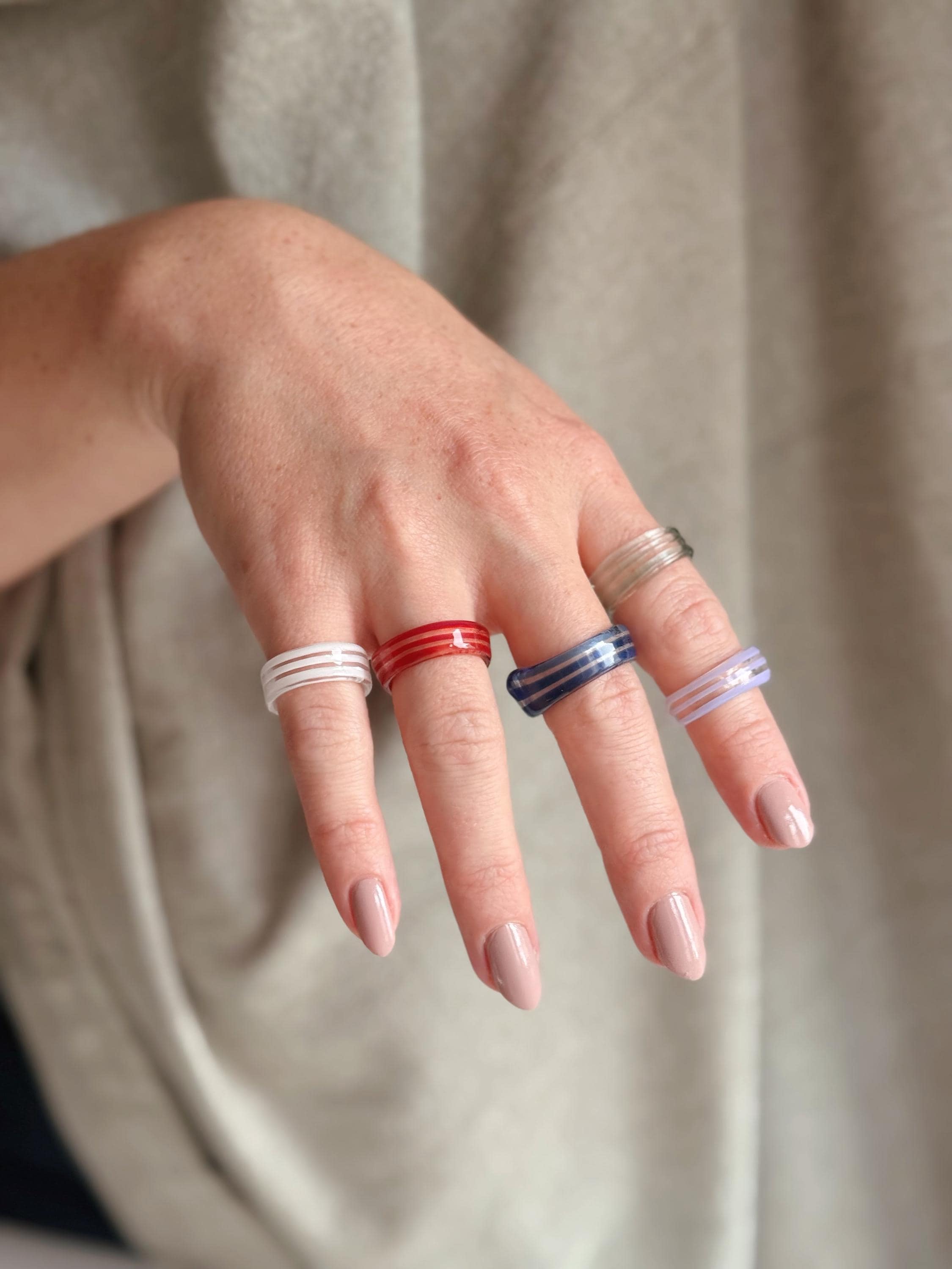 Murano glass ring - Etsy 日本