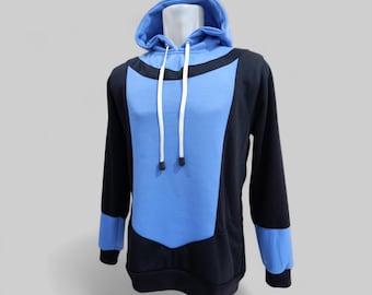 Mark Grayson Cosplay Hoodie | Invincible Blue Suit Inspire | Superhero Outfit