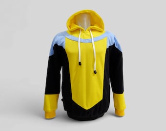 Invincible Yellow Suit Hoodie: Mark Grayson Cosplay - Comic Con Gift