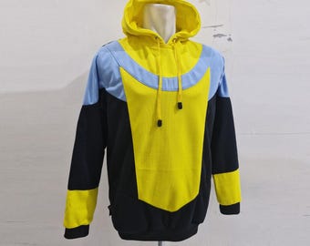 Mark Grayson Cosplay Hoodie | Invincible Yellow Suit Inspire | Superhero Outfit