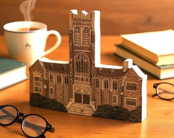 Lehigh University Alumni Center Replica Bethlehem, PA shelf Sitter