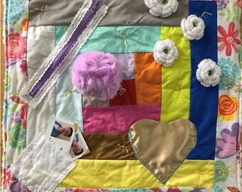 Activiteit quilt voor alzheimer / dementie patiënt
