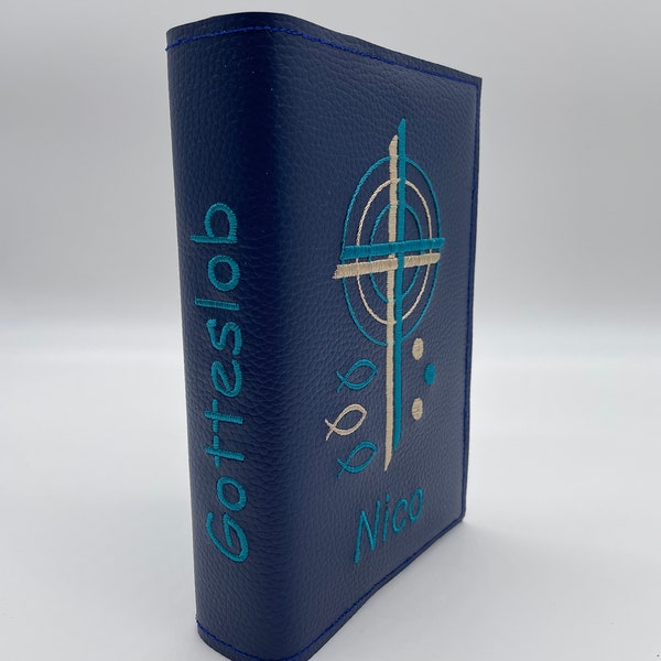 God's praise cover made of faux leather, communion, communion gift, for all dioceses