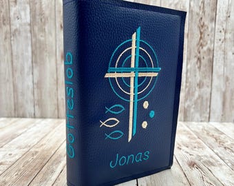 Gotteslobhülle aus  Kunstleder, Kommunion, Kommunionsgeschenk, für alle Bistümer