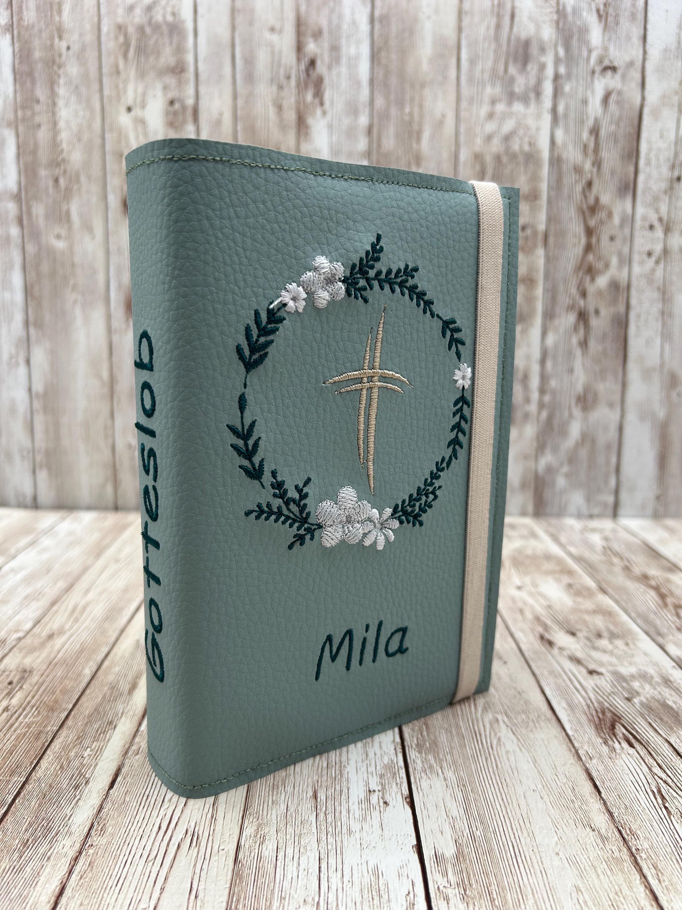 Hymn book cover made of imitation leather, communion, communion gift, for all dioceses