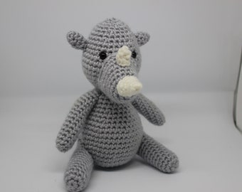 Russel the Rhino Crochet Pattern