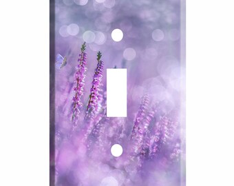 1-Gang Device Receptacle Wallplate Pattern Purple Leaf Violet Feather Design Plant Magenta Single Outlet Wall Plate/Panel Plate/Cover Light Panel Cover 1-Gang Device Receptacle Wallplate Pattern Purple Leaf Violet Feather Design Plant Magenta Single Outlet Wall Plate/Panel Plate/Cover Light Panel Cover