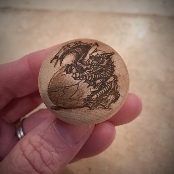 Dragon Drawer Pulls Wood Etsy