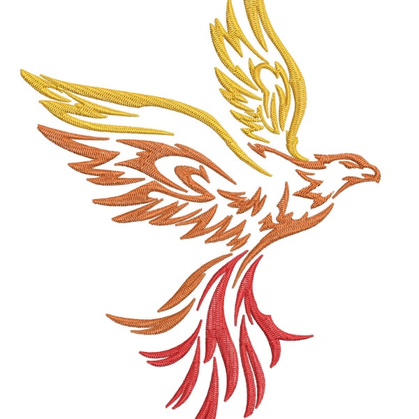Phoenix Embroidery Etsy