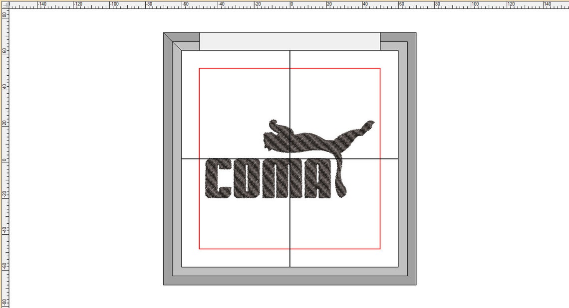 COMA PUMA PARODY Embroidery Design Small/medium/large | Etsy