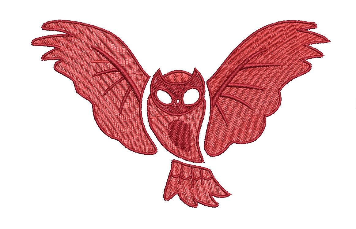 OWLETTE Transformation Logo PJ Mask Embroidery Design Etsy