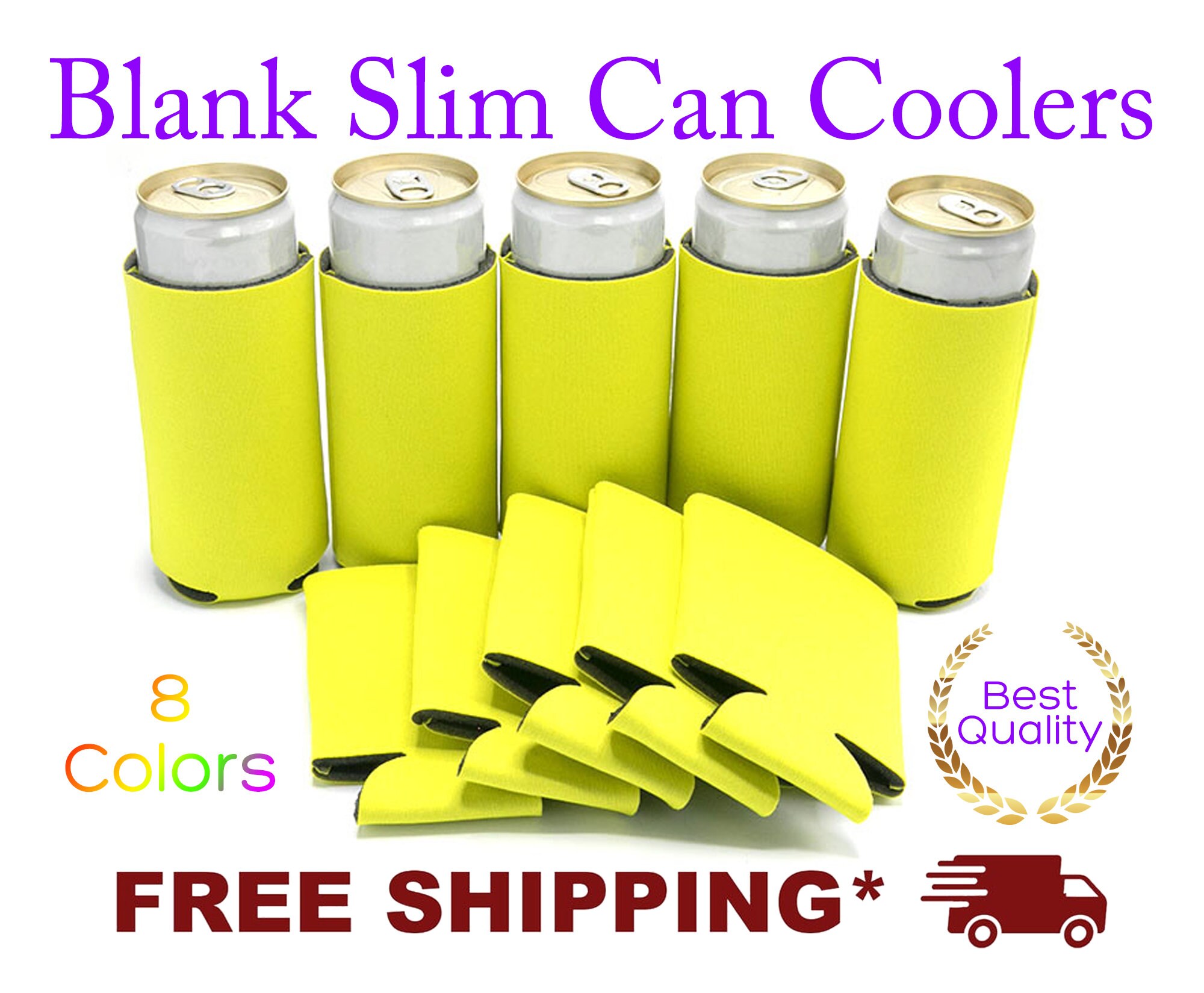 Slim Red Foam Can Cooler Blank Can Cooler Can Coolers for Etsy