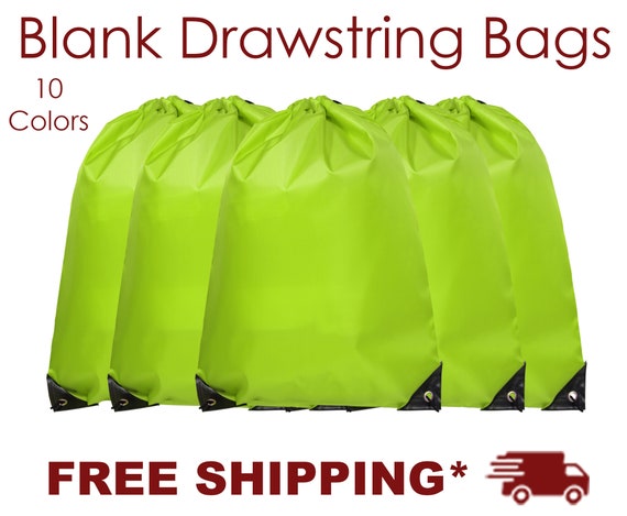 lime green gym bag