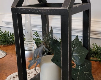 Wood Lantern Home Decor Center Piece