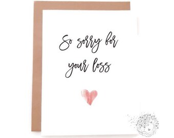 sometimes there are no words infant loss card miscarriage card personalized card custom made card Sympathy card terminal illness bereavement card