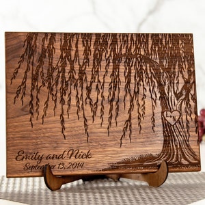 9th Anniversary Personalized Cutting Board, Gifts for Her, Willow Tree, Personalized Gifts, Gifts for Him, Housewarming Gift, Wedding Gift