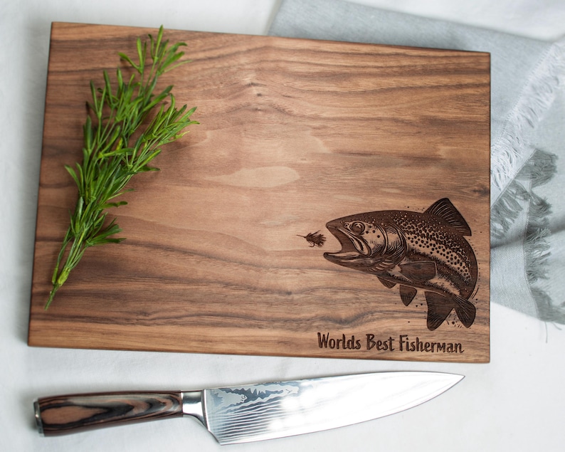 GavaShop Fishing Cutting Board - Thumbnail 5
