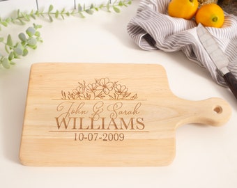 Personalized Gift Cutting Board Housewarming Gift Personalized Anniversary Wedding Gift for Couple Closing Gift Engagement Gift Charcuterie