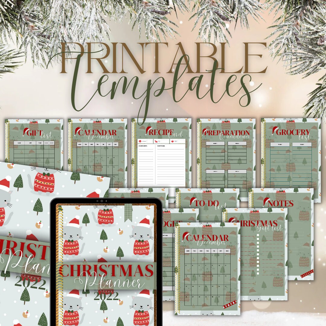 Christmas Planner Printable Christmas Planner Christmas Planner ...