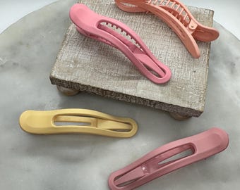 Memphis Hair Claw Clips, 4.5" Large Hair Clips, Flat Hair Clips, Hair Accessories, Hair Claw Clips