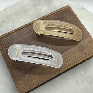 Knoxville Large Hair Clips, 4" Hair Clips, Vintage Style Claw Clips, Hair Claw Clips, Hair Accessories, Large Clips, Large Claws, Bun Holder