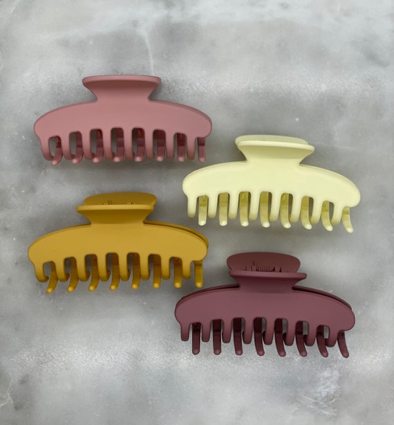 Baltimore Hair Claws, 3.5” inch Hair Claws, Medium Size Hair Claw, Hair Clips, Hair Accessories, Barrettes, Matte Hair Claws, Hair Claws