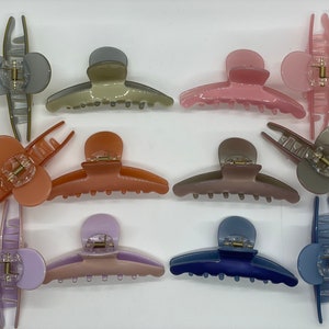 Richmond Hair Claws, 3.75&quot; Hair Claw, Medium Sized Claw, Hair Accessories, Hair Clips, Claw Clips, Hair Clips, Barrettes, Hair Claws, Clips
