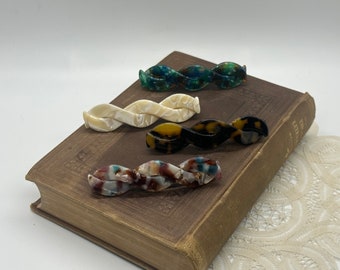 Hair Barrettes, 3.5" Hair Barrettes, Hair Clips, Ponytail Holders, Hair Accessories, Minimalistic Accessories, Gift Ideas, Clips, Barrettes