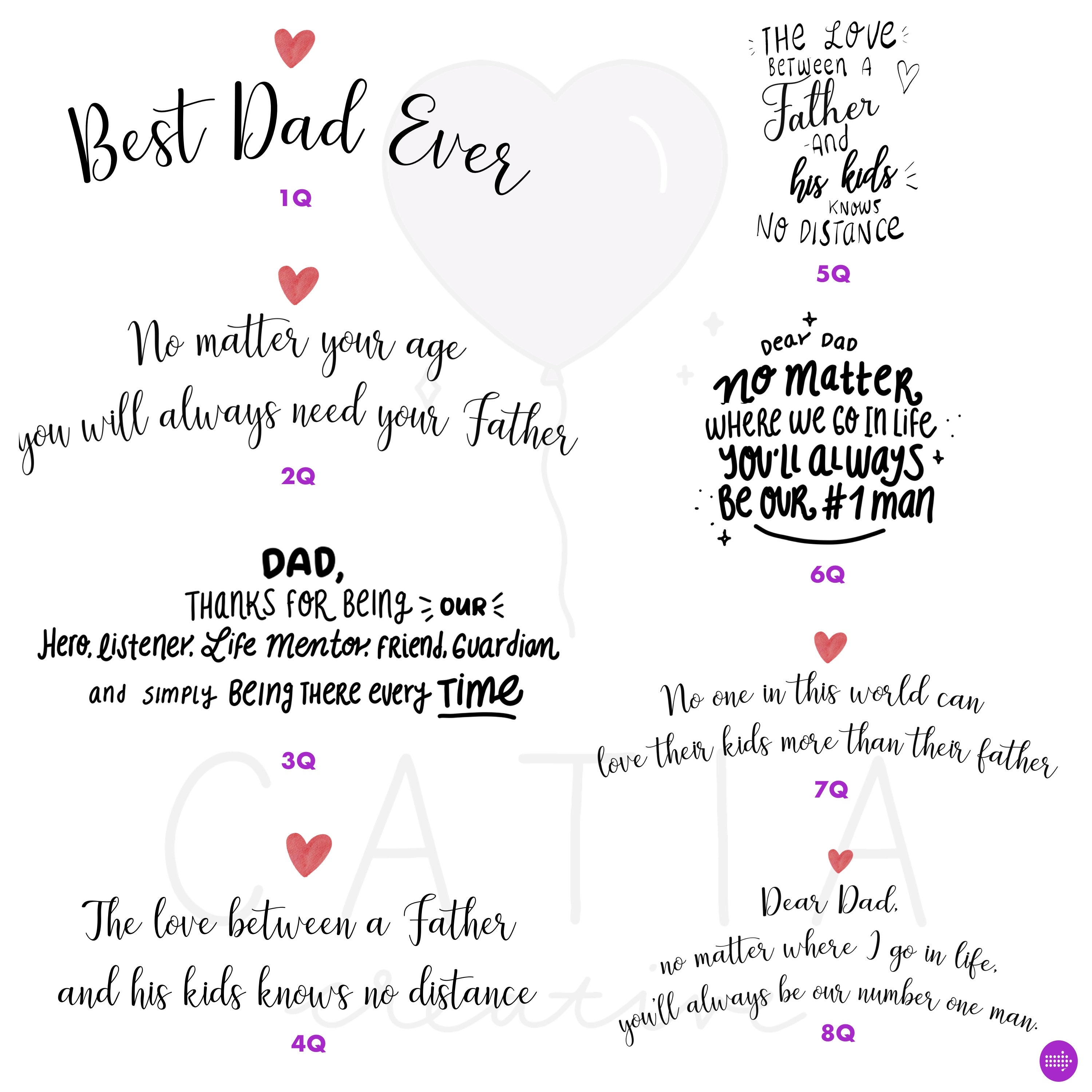 Personalized Framed Wall Art Dad and Kids Son Gift for Dad Etsy