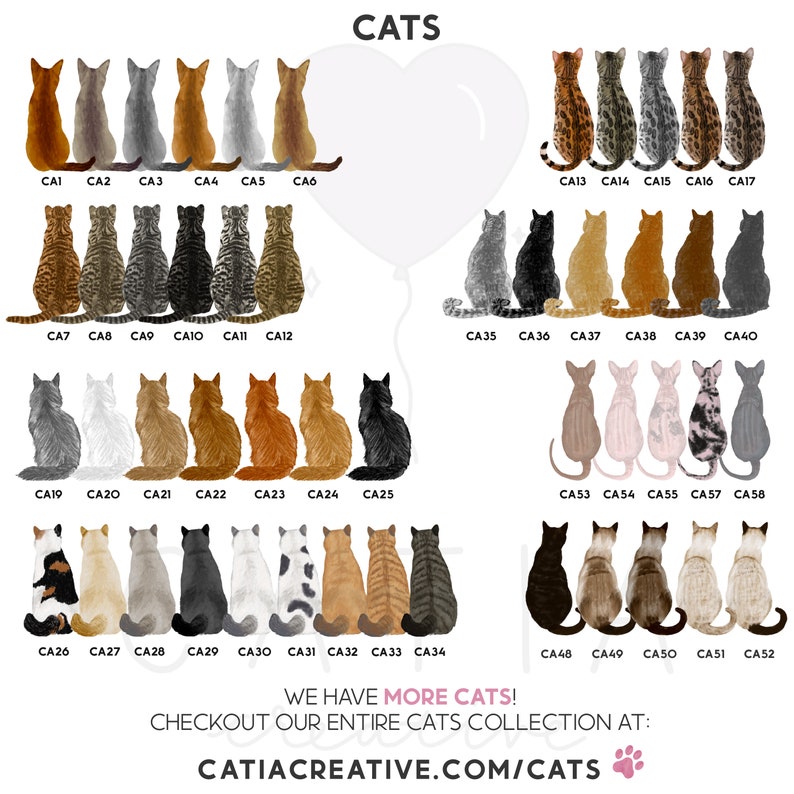 Personalized Framed Wall Art Family With Cat, Mother's Day Gift Idea ...