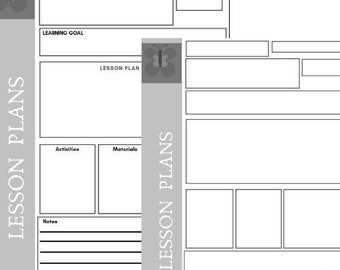 Lesson Plan Template EDITABLE