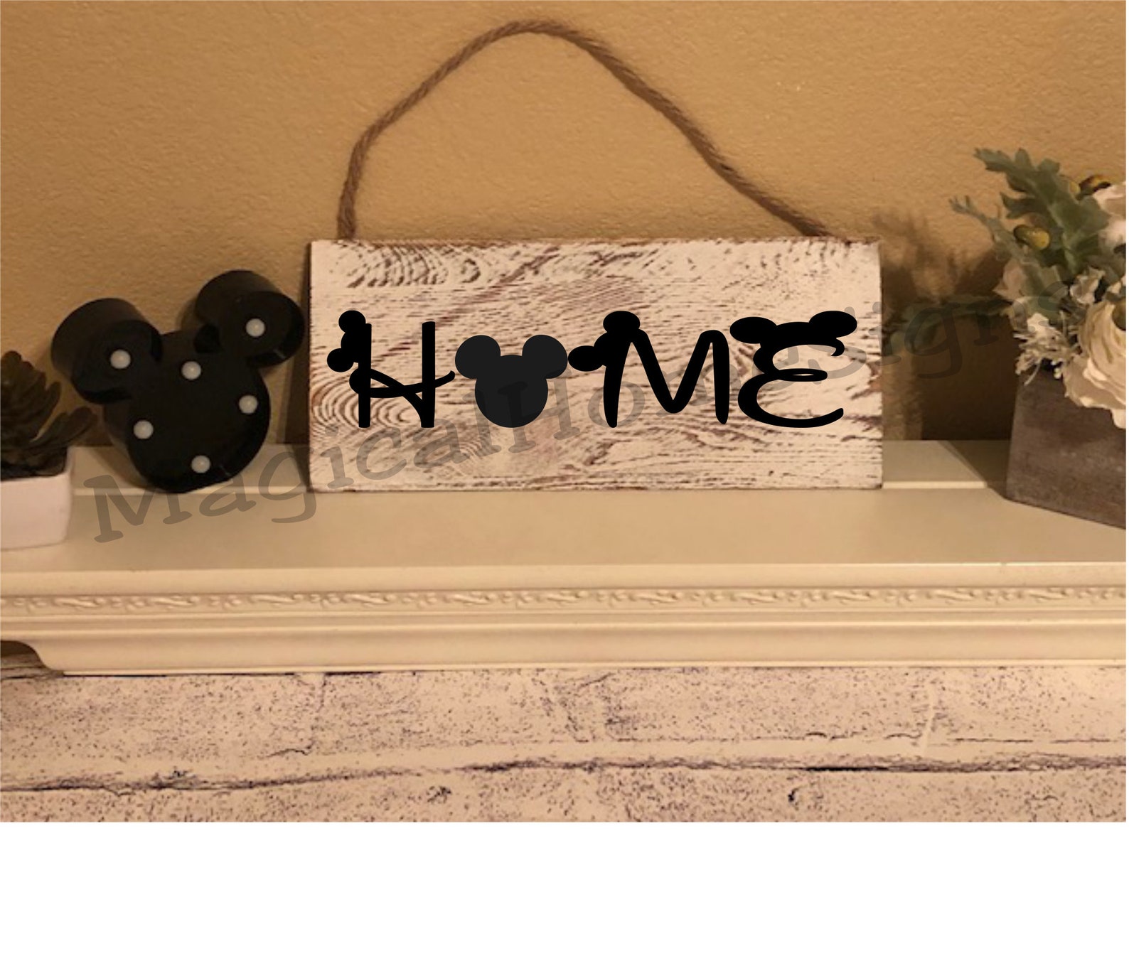 Disney Home Sign Home Decor Disney Home Decor Disney Wall Etsy Denmark