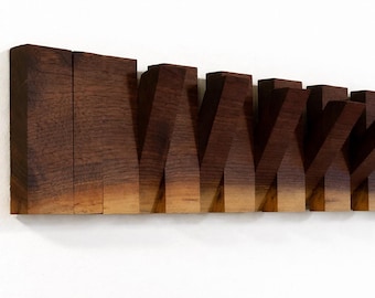 Folding Hook Coat Rack Wall Mounted Walnut Coat Organizer For Bag Umbrella Scarf Robe Hanger For Entryway Piano Coat Rack With Magnetic Hook