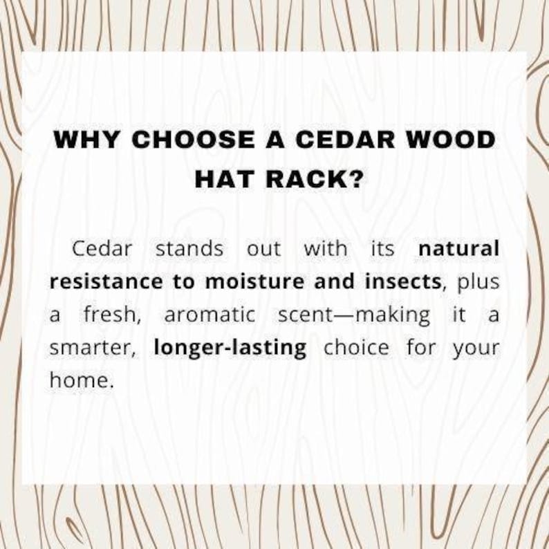 Wall Mount Hat Organizer Wooden Baseball Cap Holder Storage Solution For Men Entryway Display Rack Solid Cedar Wood Construction Handmade Vancouver Canada Perfect Gift Husband Birthday Christmas Present Golf Cap Collection Vertical Hook