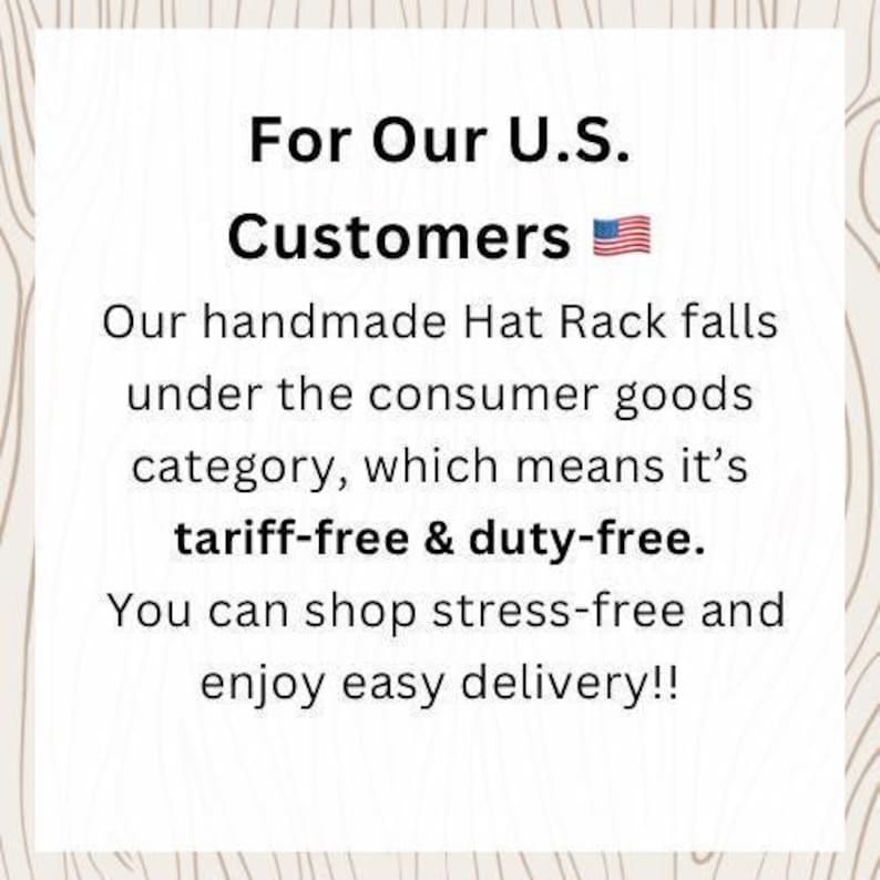 Wooden Hat Rack for Baseball Cap Wall Mount Hat Holder Gift for Men Golf Cap Holder Birthday Gift Husband Christmas Entryway Storage Hanger image 16