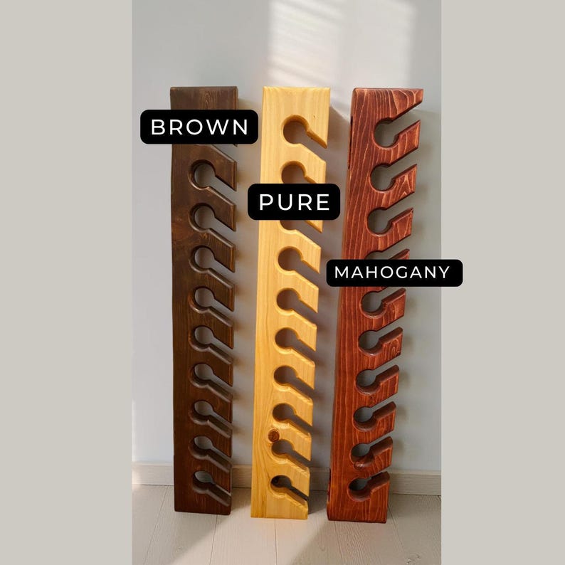 Wooden Hat Rack for Baseball Cap Wall Mount Hat Holder Gift for Men Golf Cap Holder Birthday Gift Husband Christmas Entryway Storage Hanger image 6