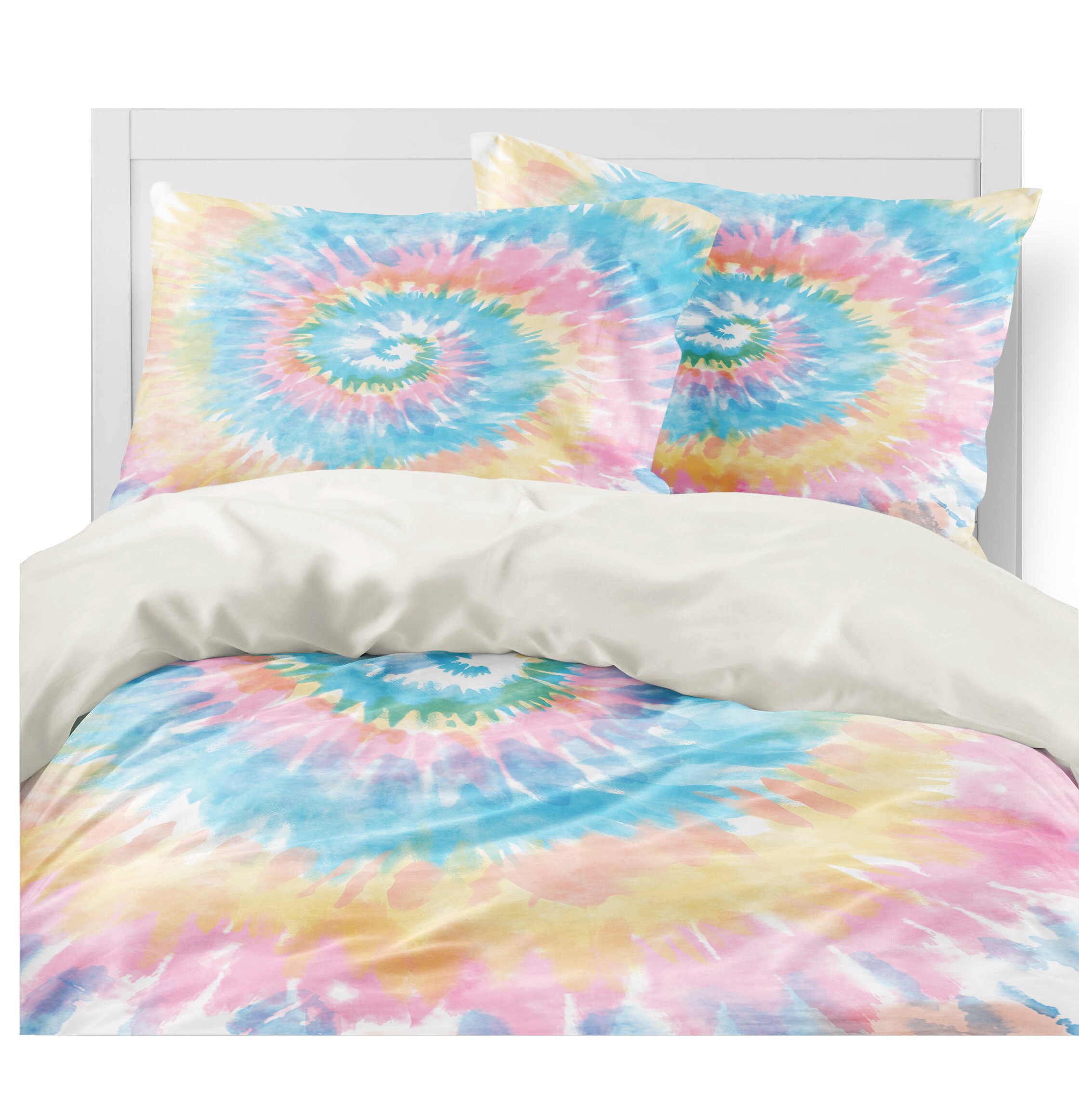 Tie Dye Bedding Kid's Bedding Tie Dye Comforter Tie Dye Etsy