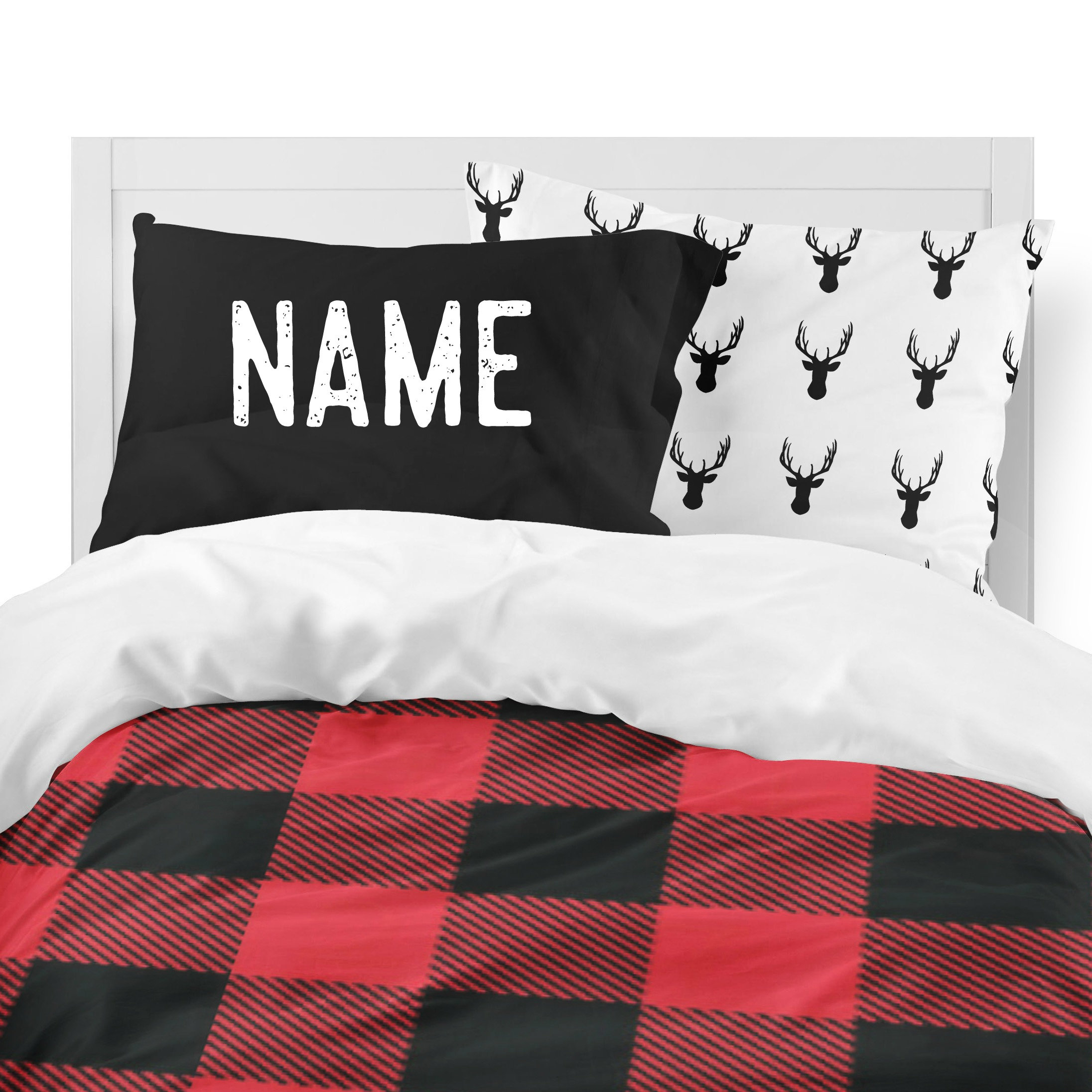 boys plaid comforter